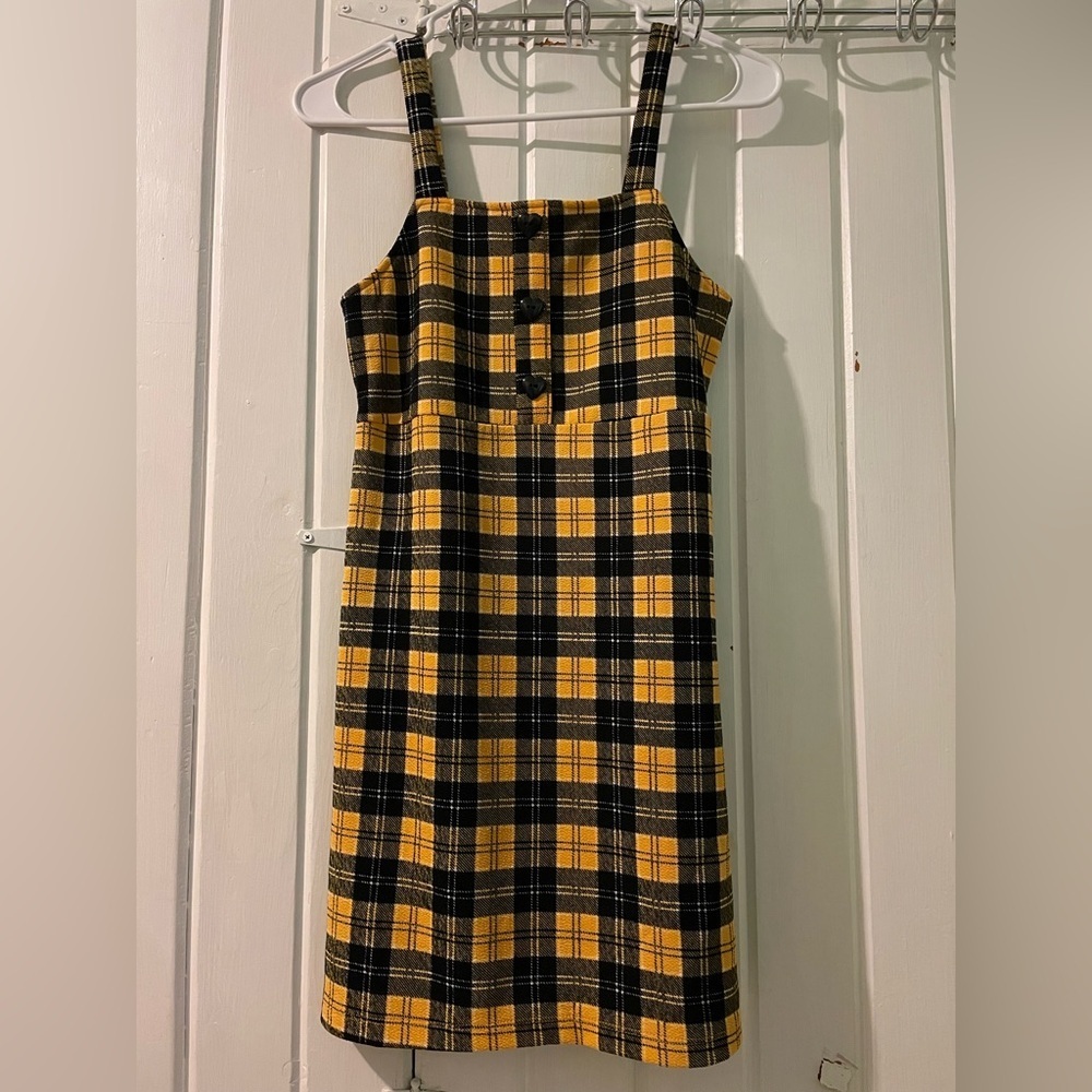 Jenna & Jessie plaid dress-girls size 12 NWOT